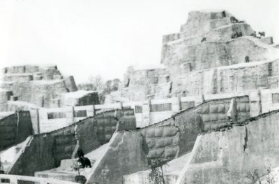 The Mappin Terraces, London Zoo, 1922 by Frederick William Bond